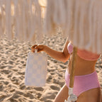 Powder Check Wash Bag - SECONDS