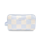 Powder Check Wash Bag - SECONDS