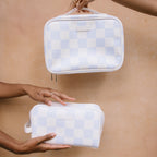 Powder Check Wash Bag - SECONDS