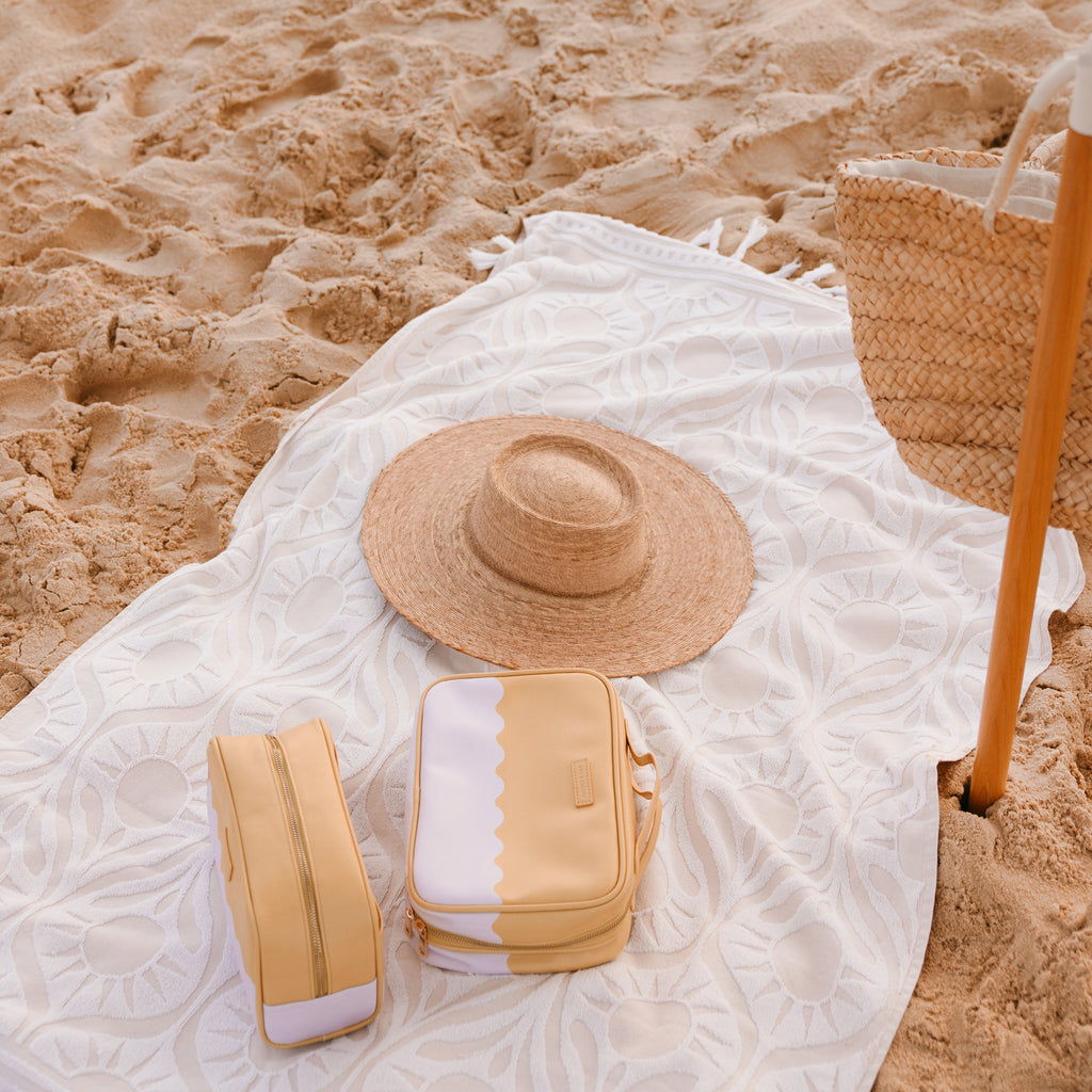 Lilac Ripple Wash Bag