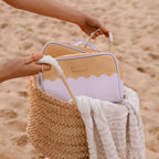 Lilac Ripple Cosmetic Bag