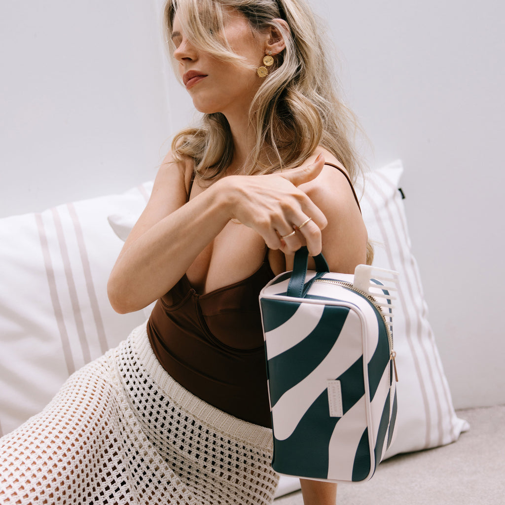 Forest Swirl Wash Bag - SECONDS