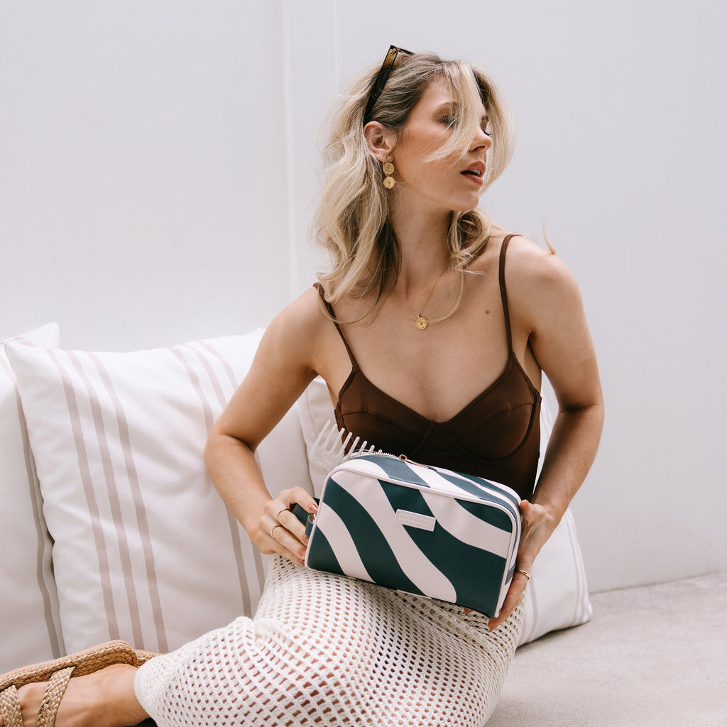 Forest Swirl Wash Bag - SECONDS