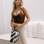 Forest Swirl Wash Bag - SECONDS