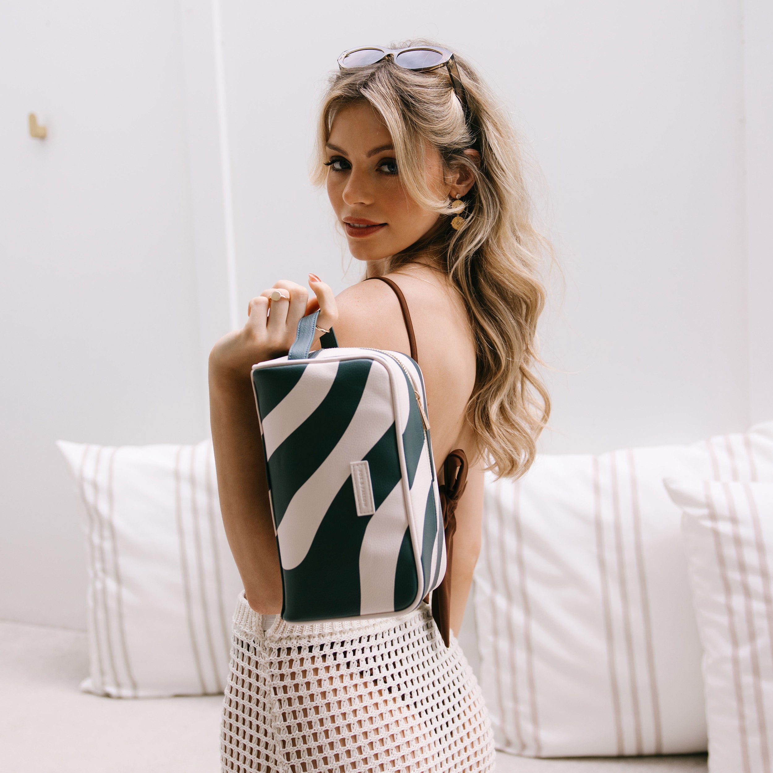 Forest Swirl Wash Bag - SECONDS