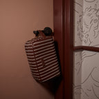 Merlot Pinstripe Wash Bag