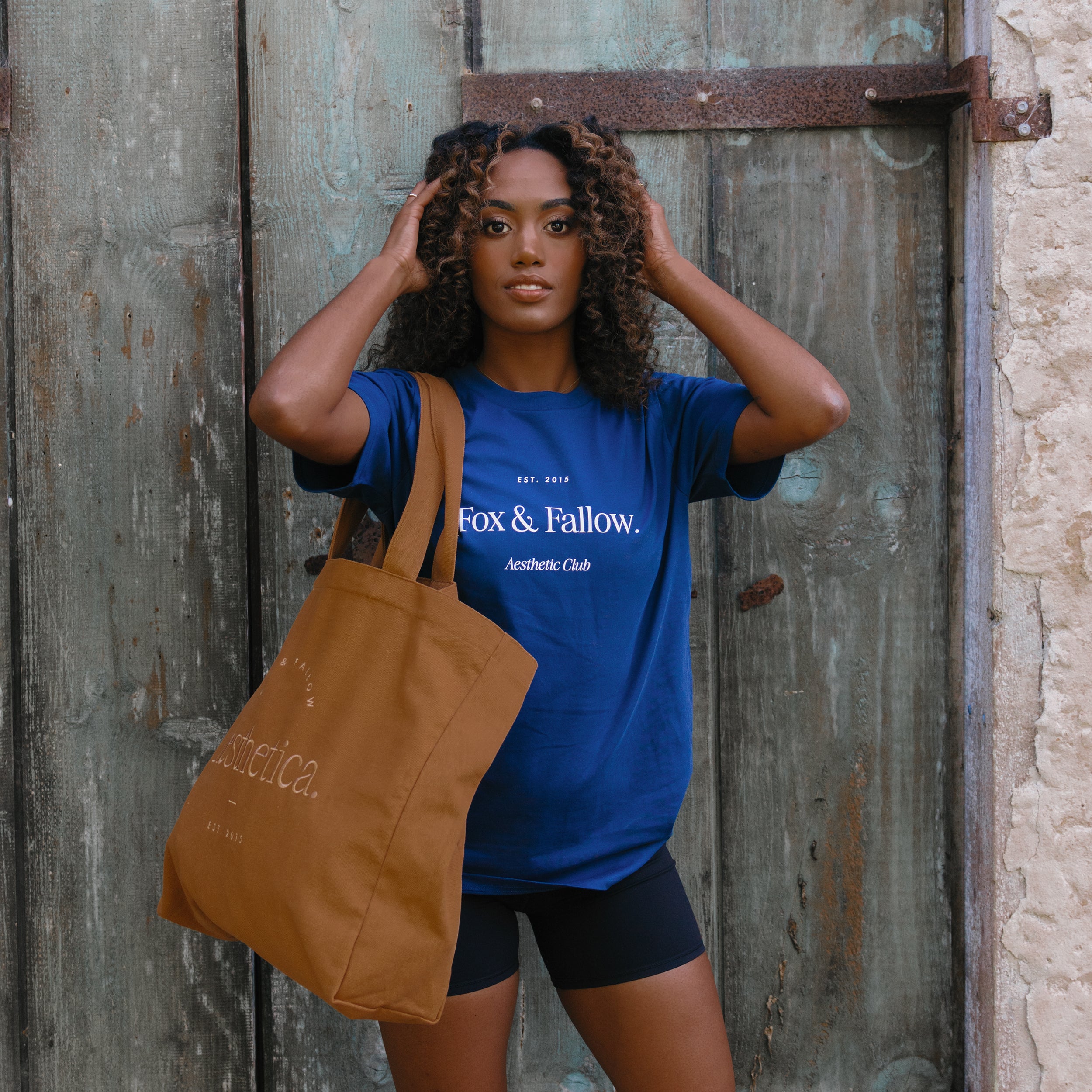 F&F Aesthetic Club Weekend Bag - Rust