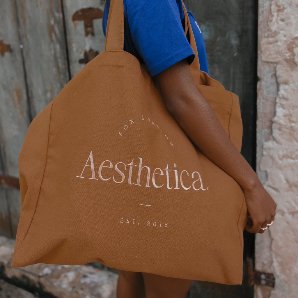 F&F Aesthetic Club Weekend Bag - Rust