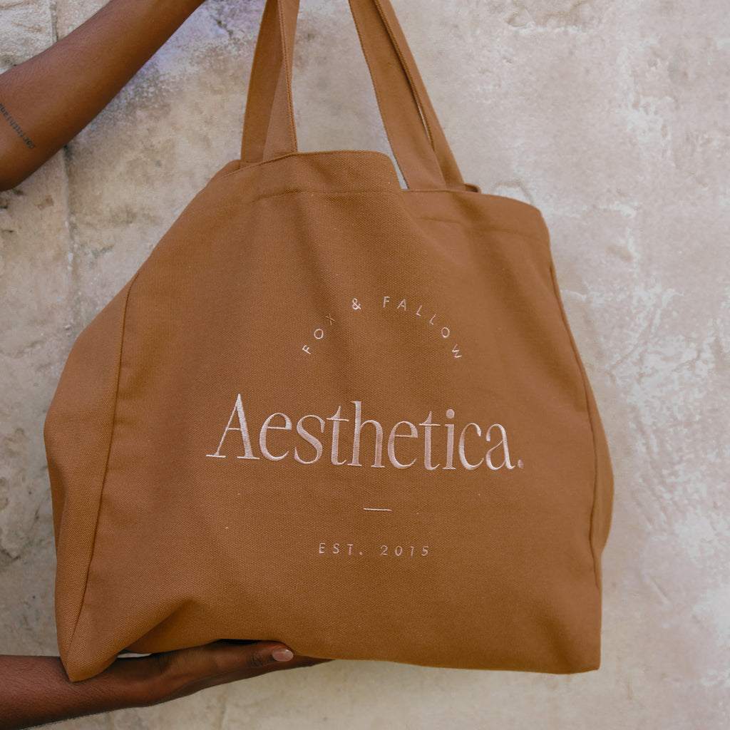 F&F Aesthetic Club Weekend Bag - Rust