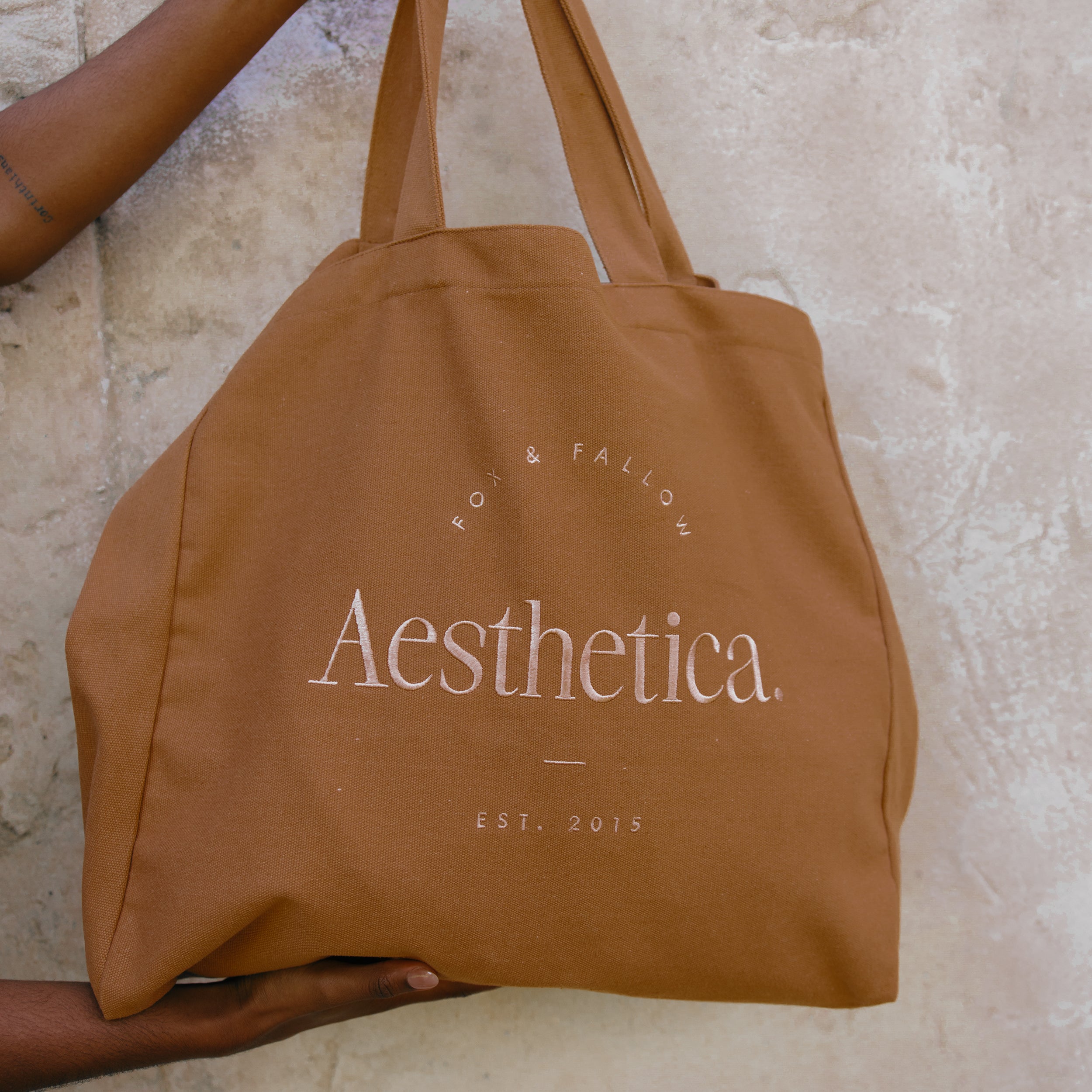 F&F Aesthetic Club Weekend Bag - Rust