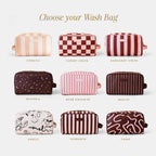 Vanity, Cosmetic + Wash Bag 4-Pack Bundle