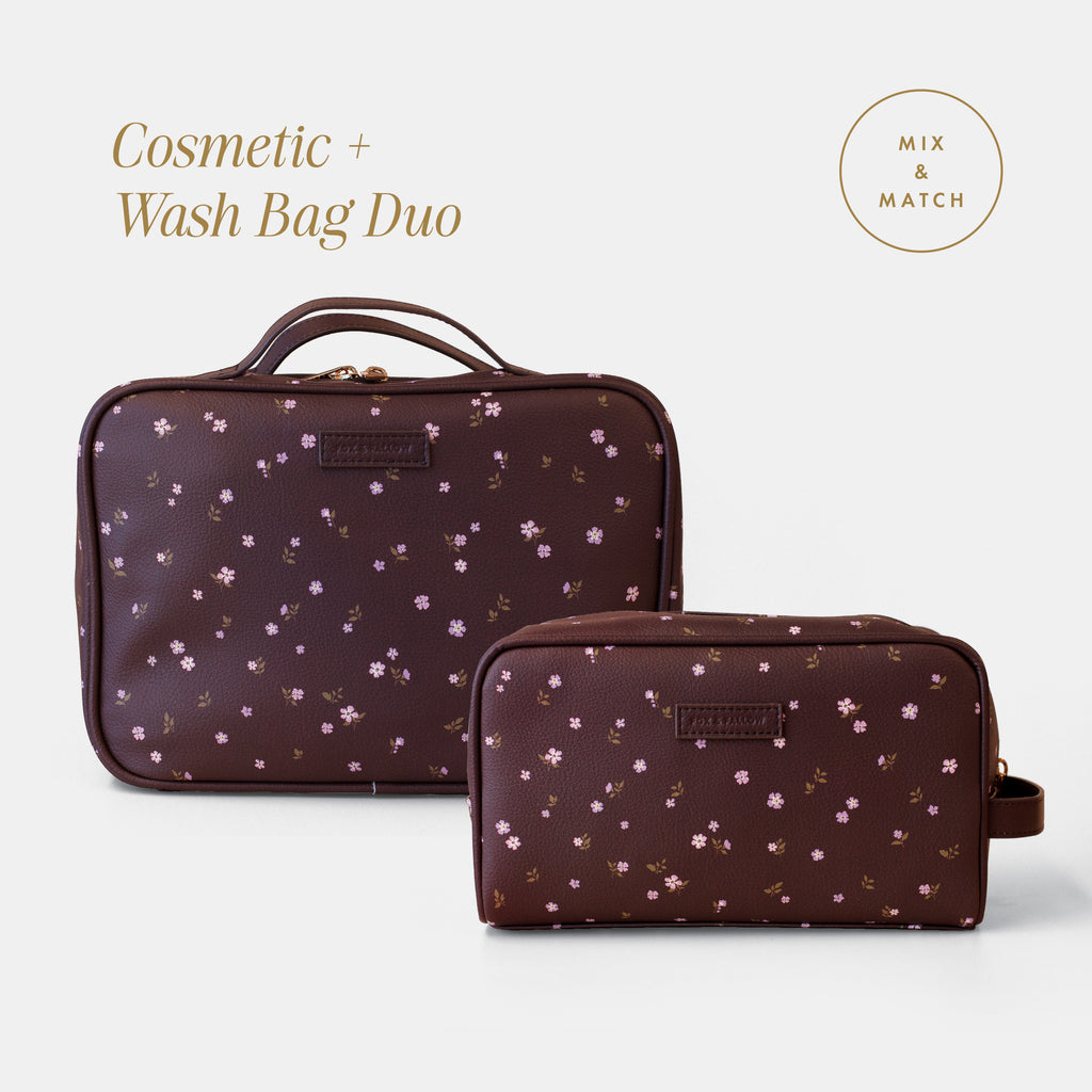 Cosmetic + Wash Bag Duo Bundle