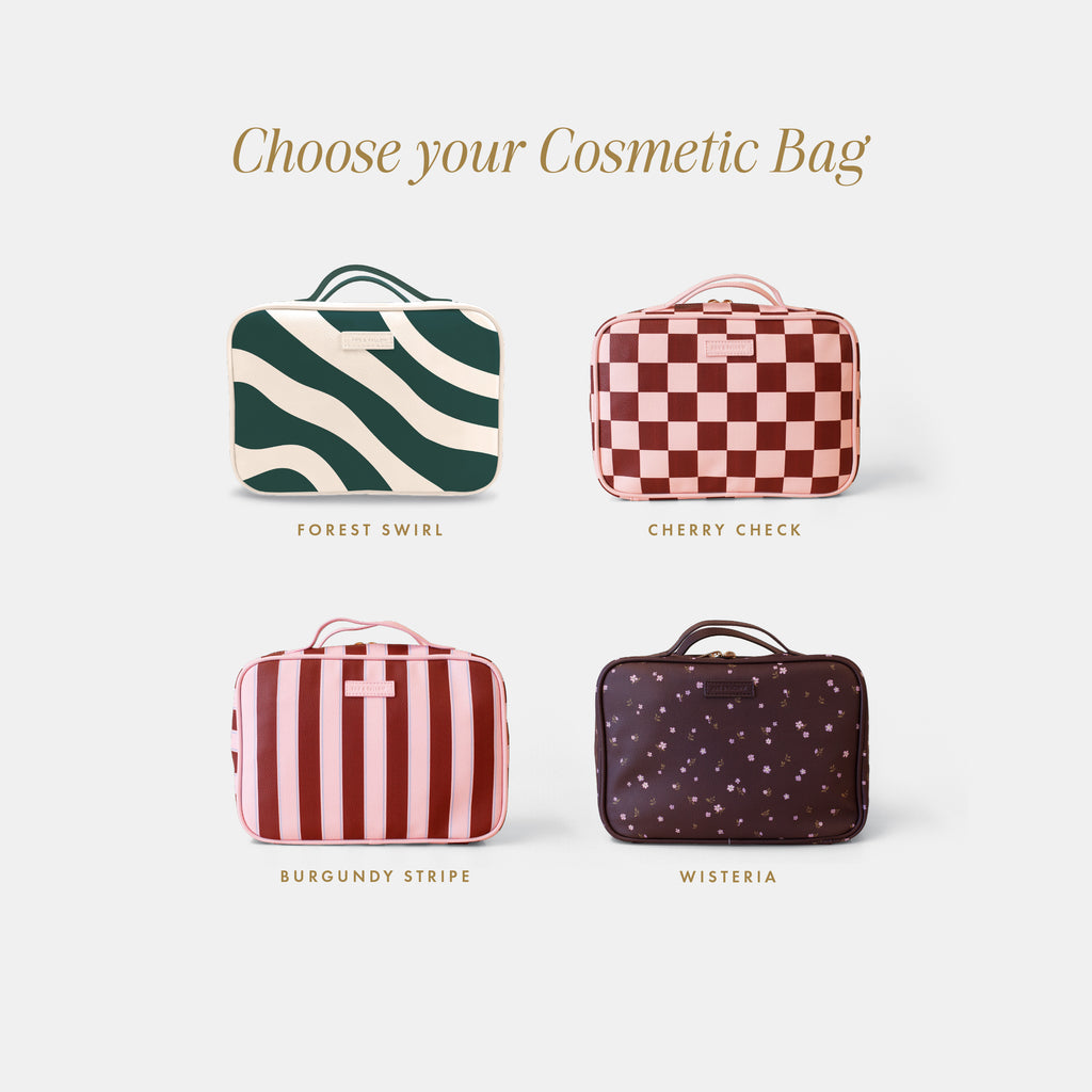 Cosmetic + Wash Bag 4-Pack Bundle