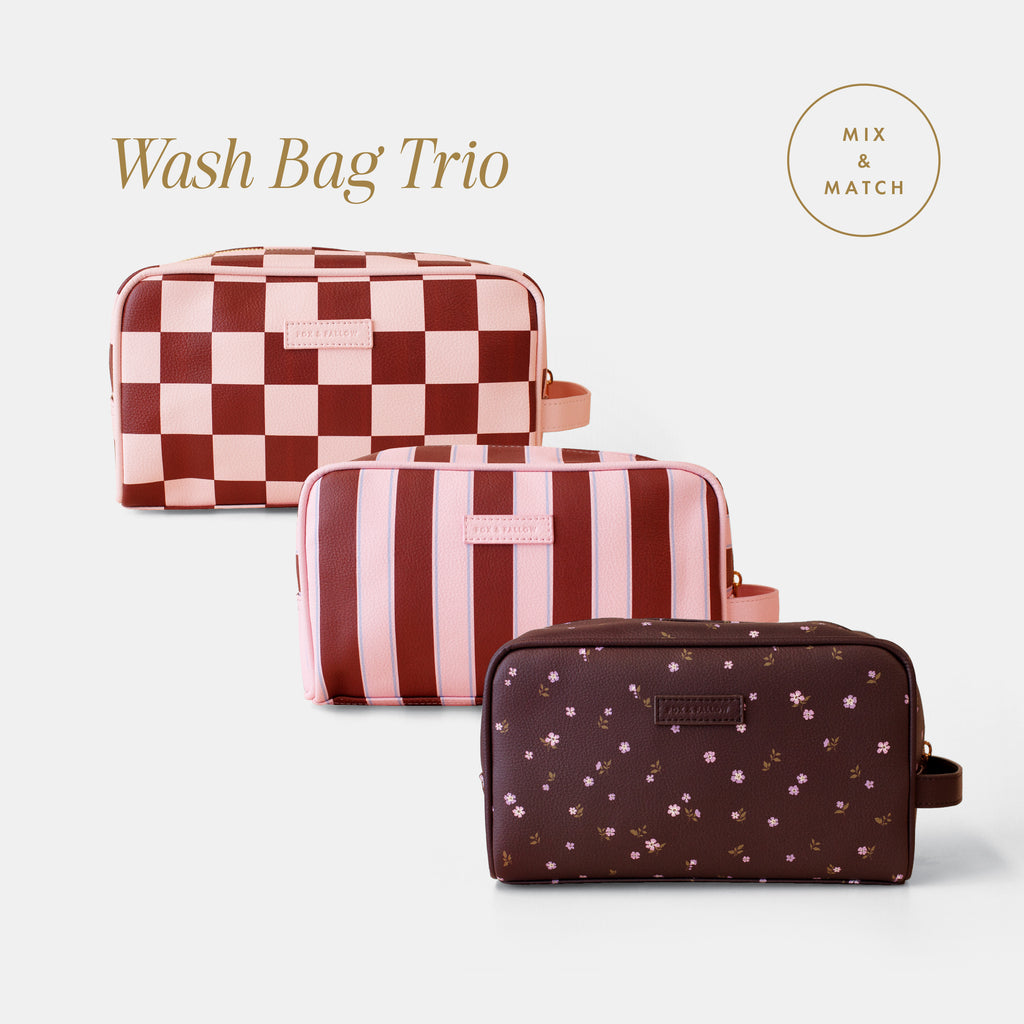 Wash Bag Trio Bundle