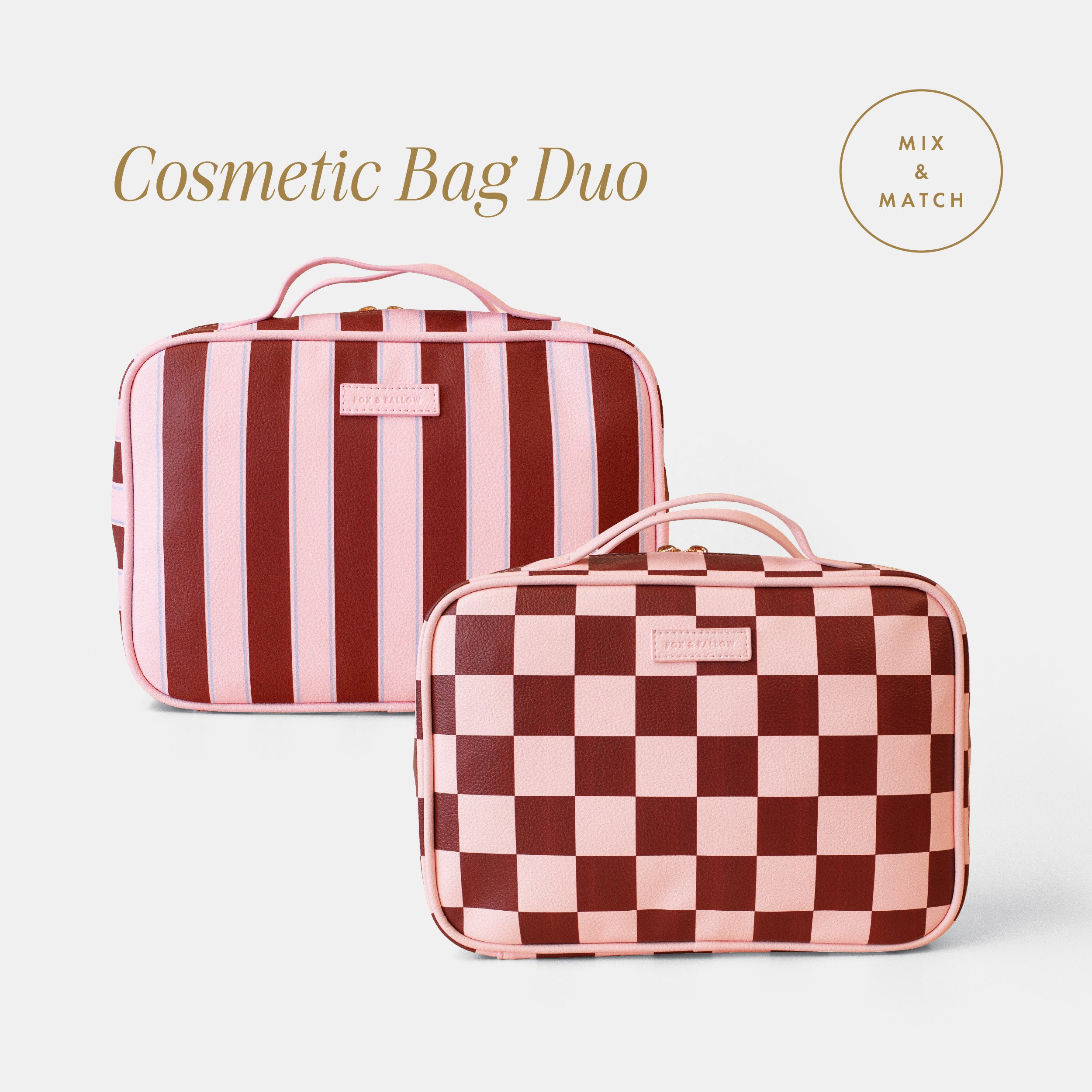 Cosmetic Bag Duo Bundle