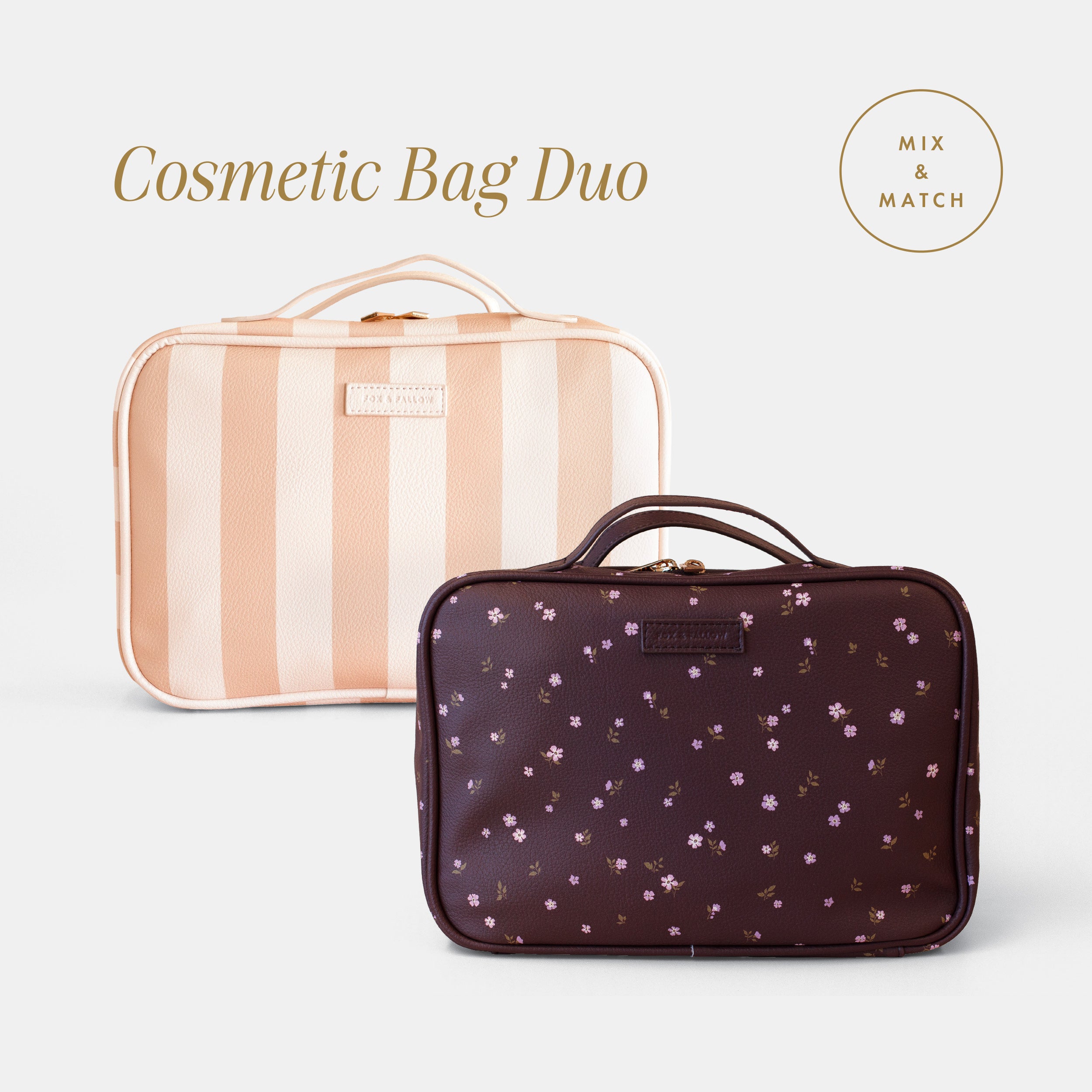 Cosmetic Bag Duo Bundle