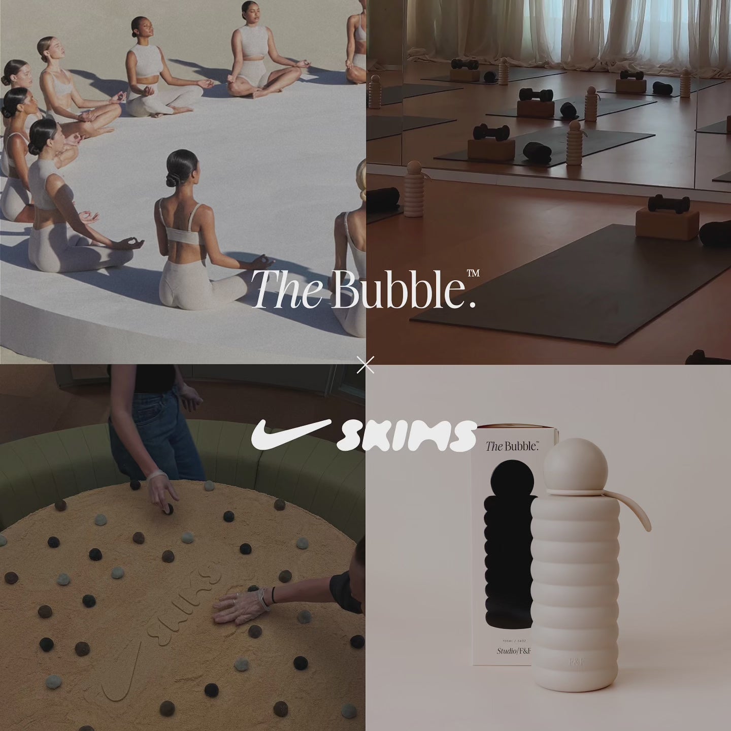The Bubble - Latte - Reusable Water Bottle 700ml