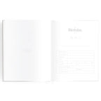 Baby Book Grey Boxed