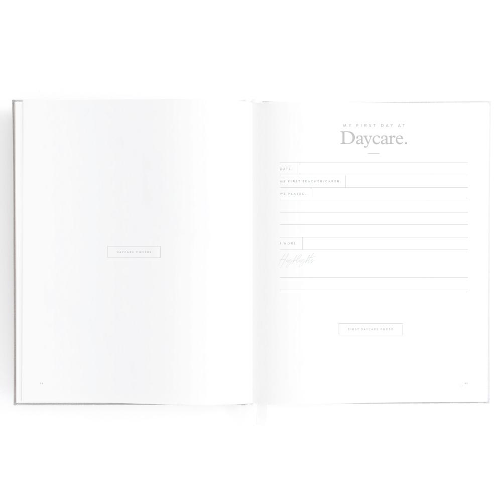 Baby Book Grey Boxed