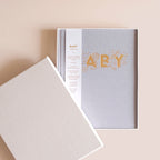 Baby Book Grey Boxed