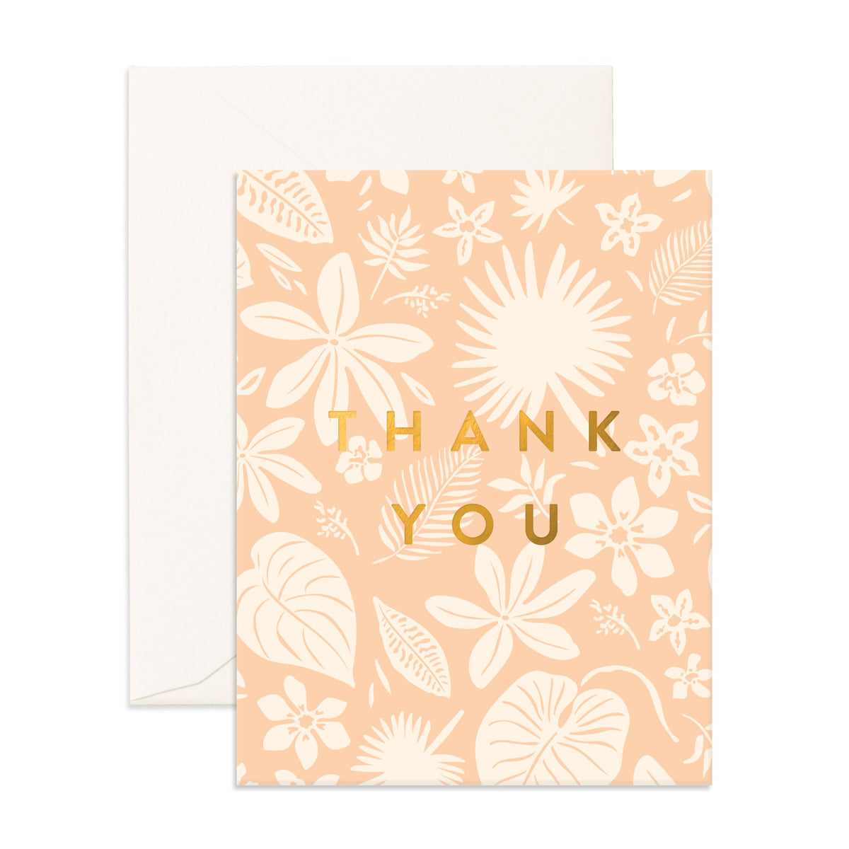 Thank You Zanzibar Greeting Card Fox And Fallow 