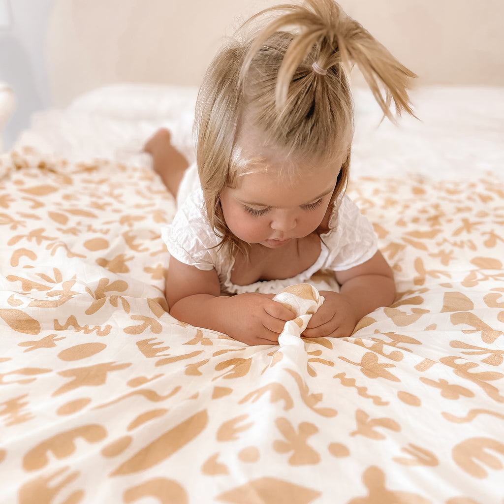 Helios Organic Muslin Wrap Swaddle - PRE-ORDER (ARRIVING APRIL)