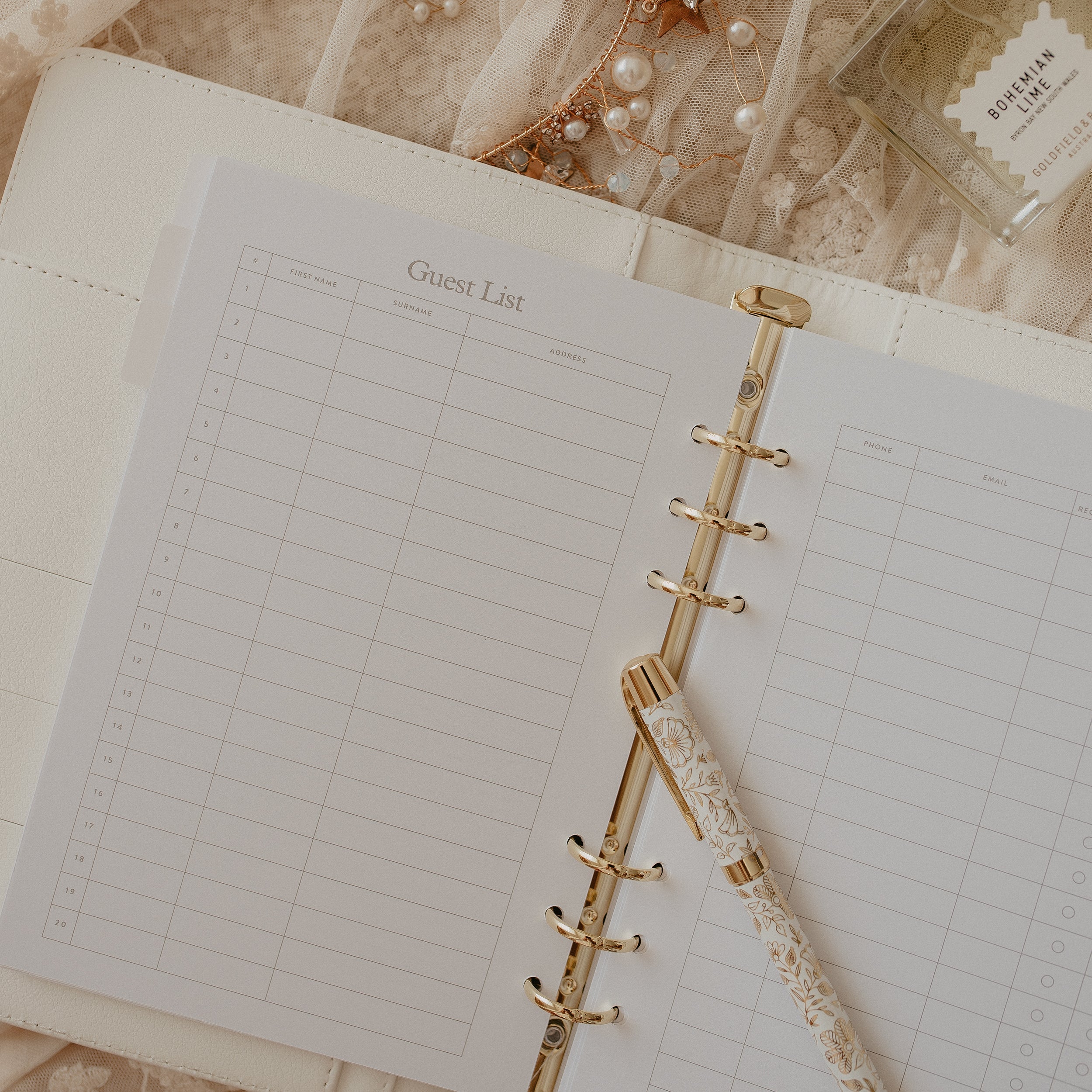 Wedding Planner Luxe Edition - Ivory - SECONDS