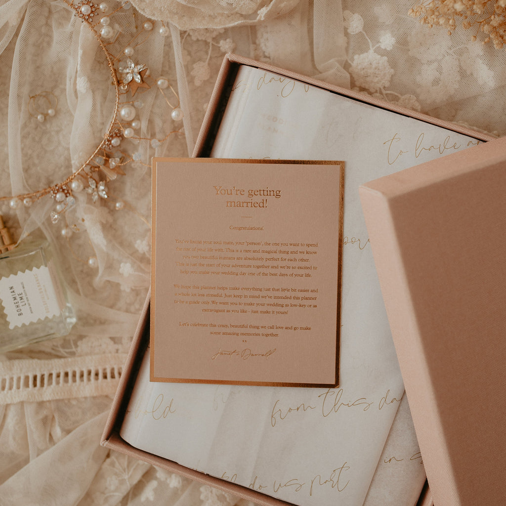 Wedding Planner Luxe Edition - Nude - 1st Edition SECONDS