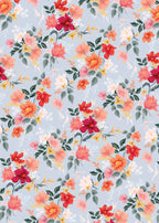 Bilberry Gift Wrap Flat Sheet - 12 Sheet Pack
