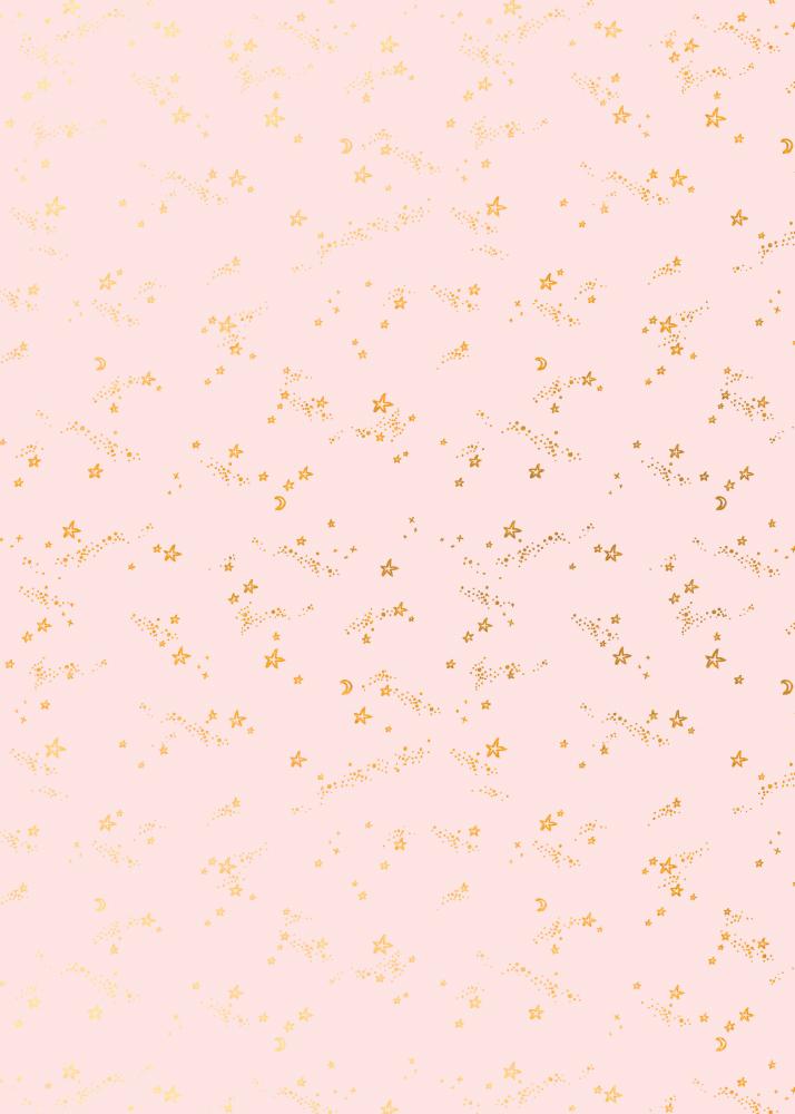 Stardust Gift Wrap Flat Sheet - 12 Sheet Pack