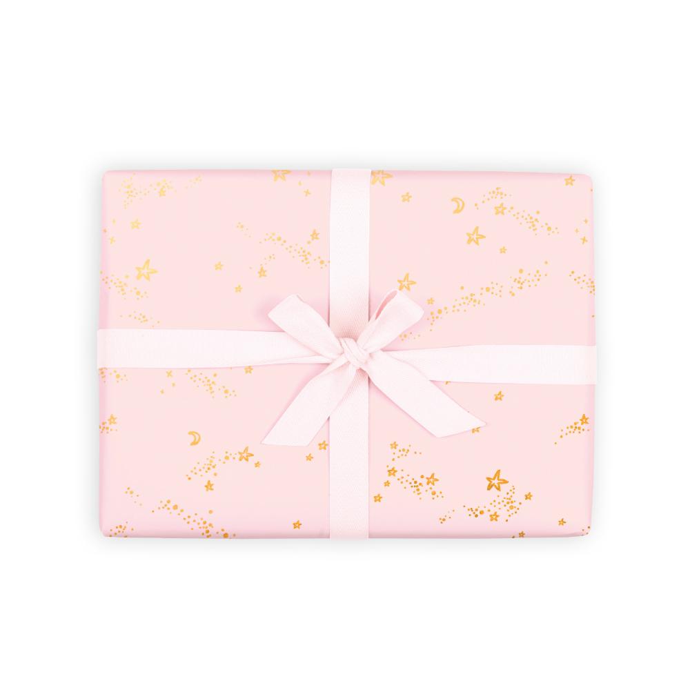 Stardust Gift Wrap Flat Sheet - 12 Sheet Pack