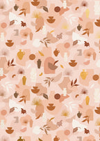 Greek Urns Gift Wrap Flat Sheet - 12 Sheet Pack